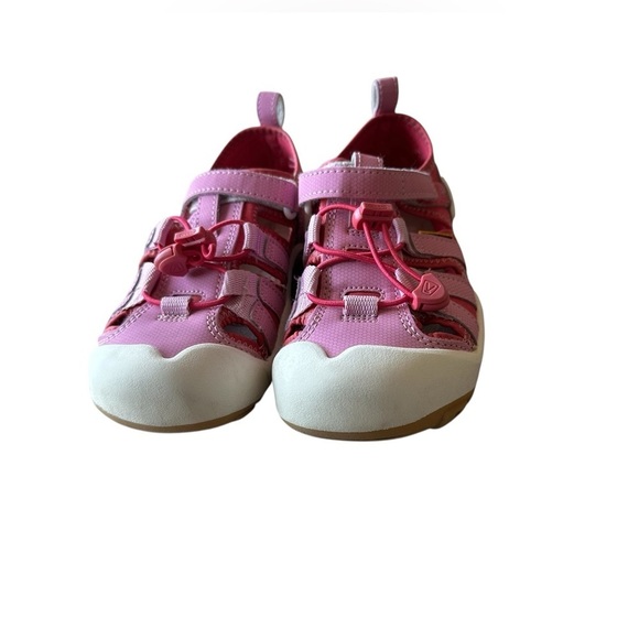 Keen Knotch Creek Girls Sandals Closed Toed Hiking Water Shoe in Pink - Picture 2 of 7